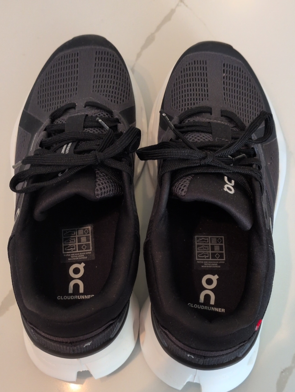 On Running Cloudrunner Women's Running Shoes in Black